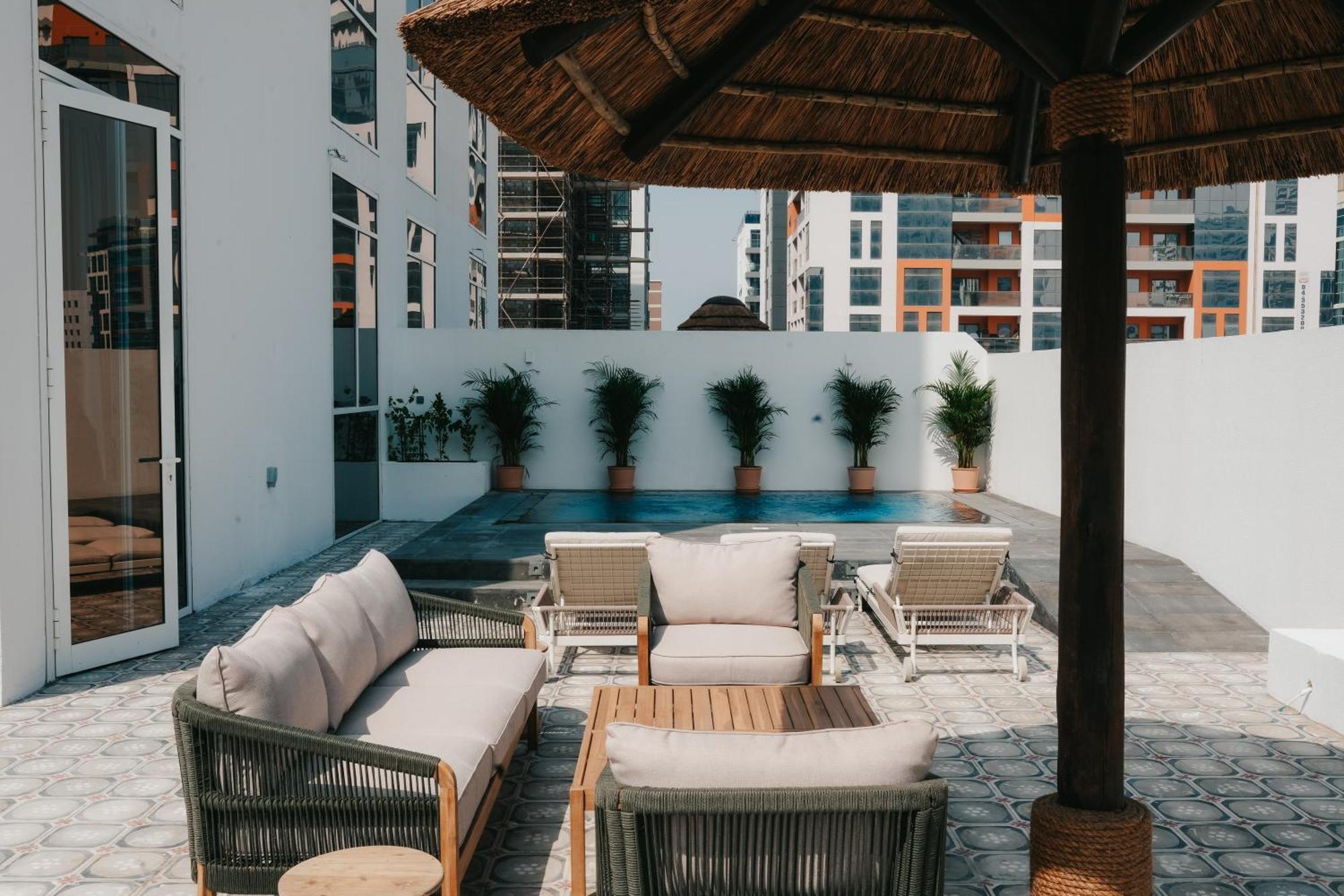 Shada Hotel Jumeirah Garden Dubai Exteriör bild